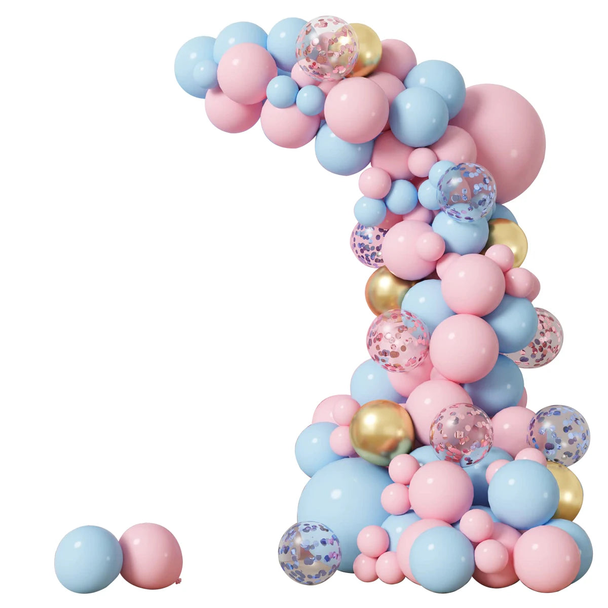 Kit d'Arche Ballons 99 Pièces - Baby Shower