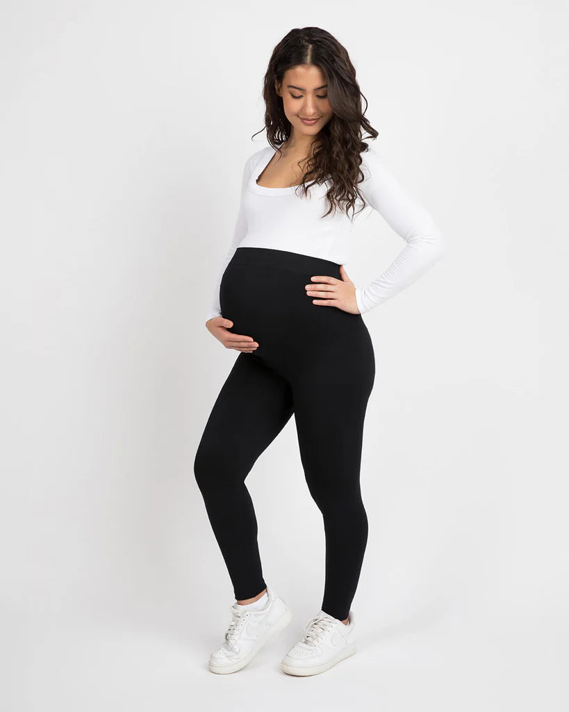 Legging Grossesse - Noir MONAPURA™